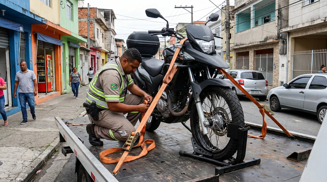 Transporte de Motocicleta em Contagem‑MG